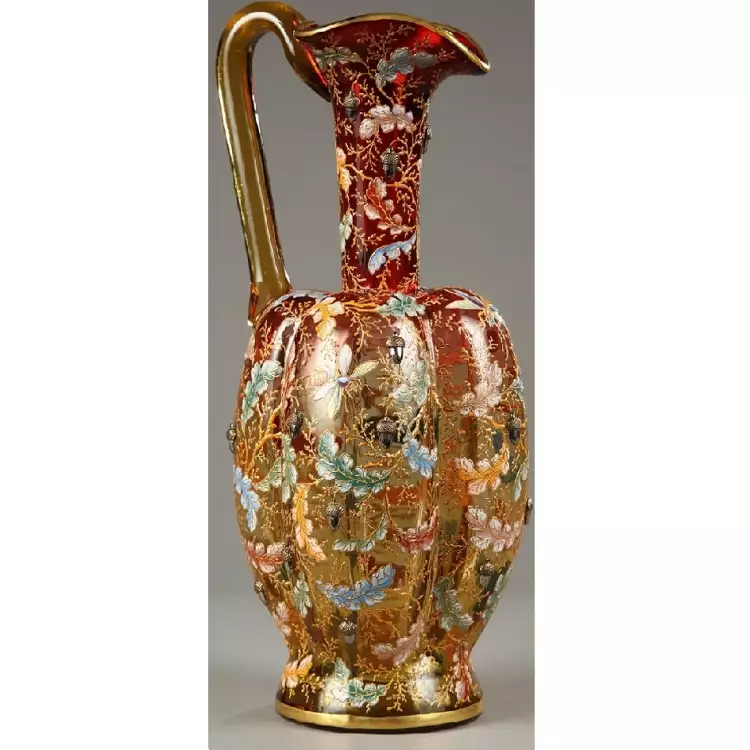 Кувшин из цветного стекла Moser Кувшин из цветного стекла Moser