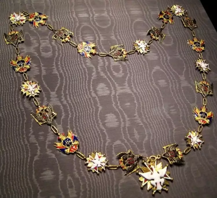 Польский орден Белого Орла, возложенный на Николая I в 1829 году