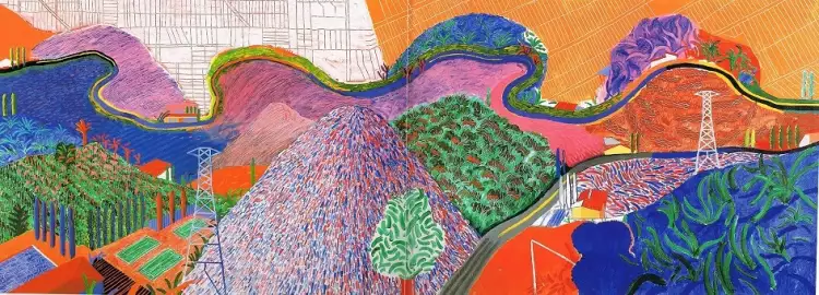 Дэвид Хокни. «Малхолланд Драйв: дорога к студии» Дэвид Хокни. «Малхолланд Драйв: дорога к студии»