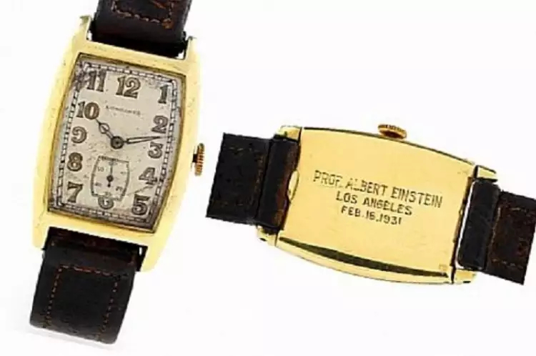 Самые дорогие вещи знаменитостей. Часы Альберта Эйнштейна (Longines) Самые дорогие вещи знаменитостей. Часы Альберта Эйнштейна (Longines)