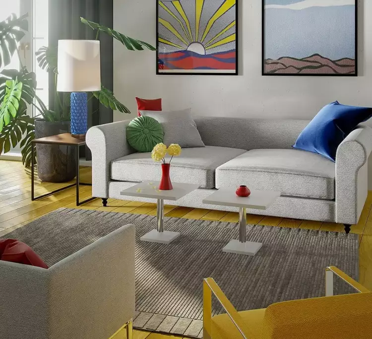 Визуализация картины Роя Лихтенштейна