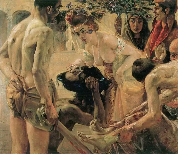 Ловис Коринт. Картина «Саломея», 1900