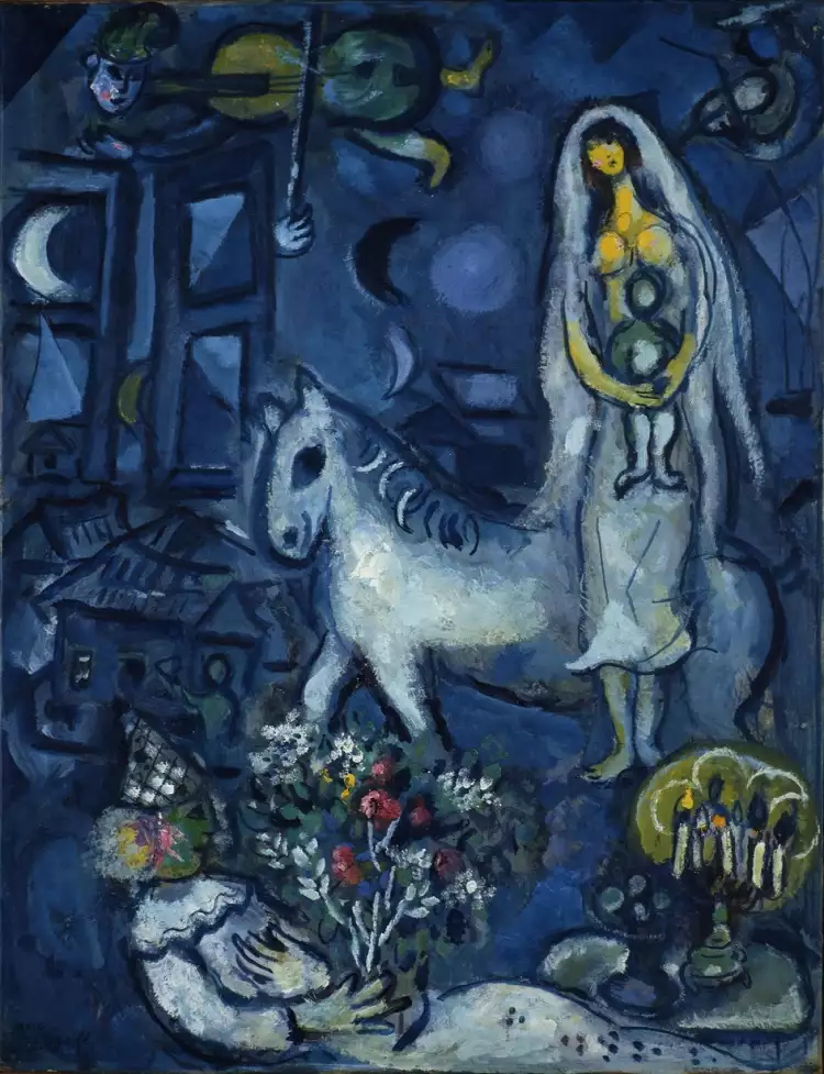 Марк Шагал. «Белая лошадь» Марк Шагал. «Белая лошадь»