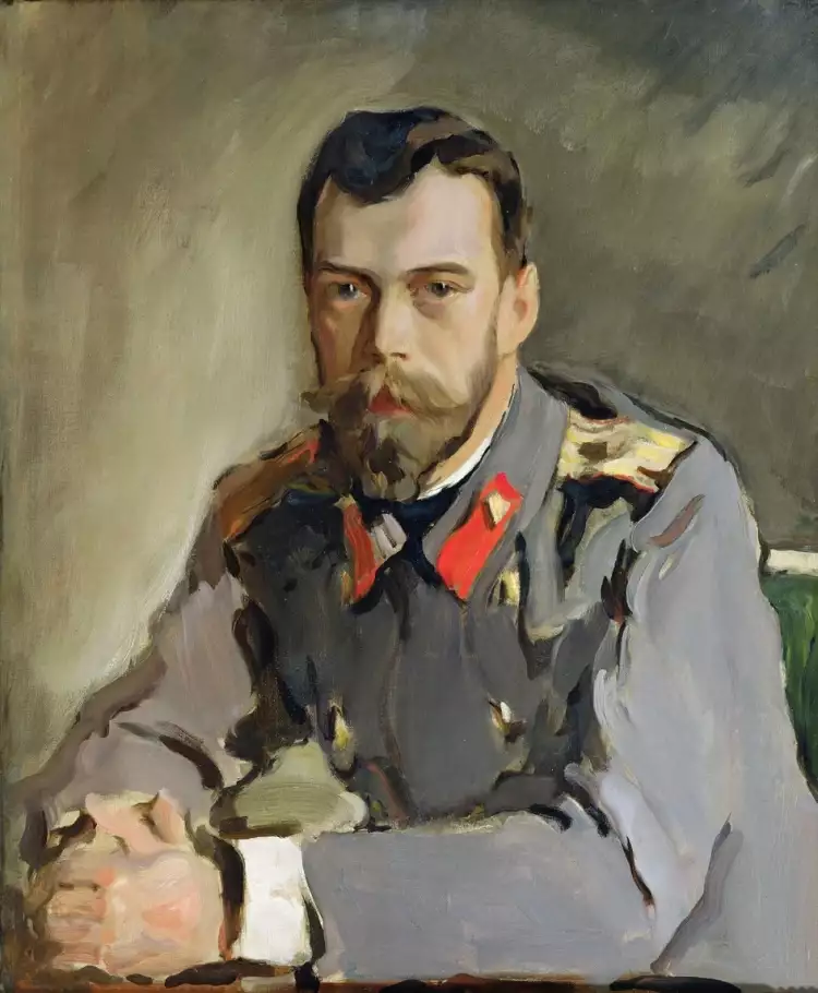 Валентин Серов. Картина «Портрет Николая II», 1900
