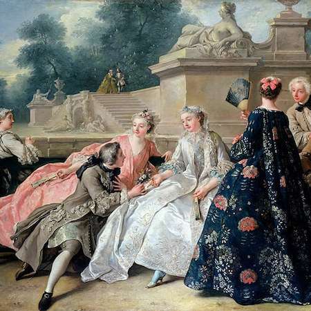 Картины 18 века франция