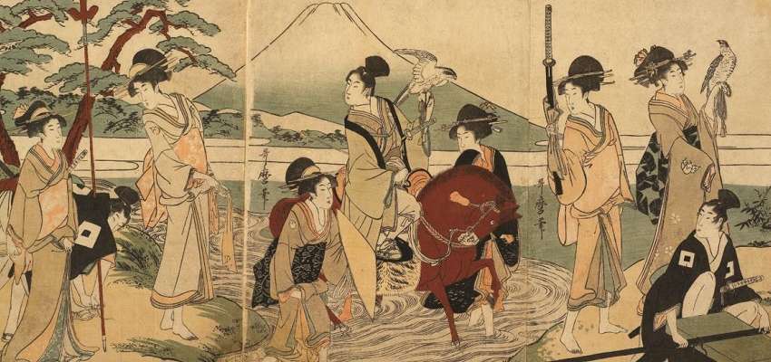 Рисунок эпохи Эдо