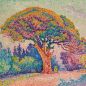 Post-impressionnisme. Paul Signac. Le Pin à Saint Tropez, 1909