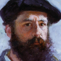 Claude Monet. Self-portrait in a beret, 1886