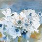 Aquarell. Michail Wrubel. Blumen, um die Wende des 19. und 20. Jahrhunderts