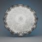 Sheffield-Silber. Vintage-Tablett aus Sheffield, 1820er Jahre