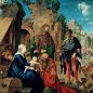 Art. Albrecht Dürer. Adoration of the Magi