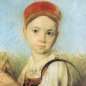 Алексей Венецианов. Крестьянская девушка