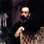 Исаак Левитан. Валентин Серов. «Портрет Левитана», 1893