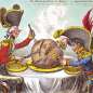 Карикатура. Джеймс Гилрей. «Наполеон и Питт делят мир», 1805 Карикатура. Джеймс Гилрей. «Наполеон и Питт делят мир», 1805