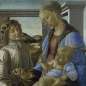 Сандро Боттичелли. Картина «Мадонна с младенцем и ангелом», около 1470