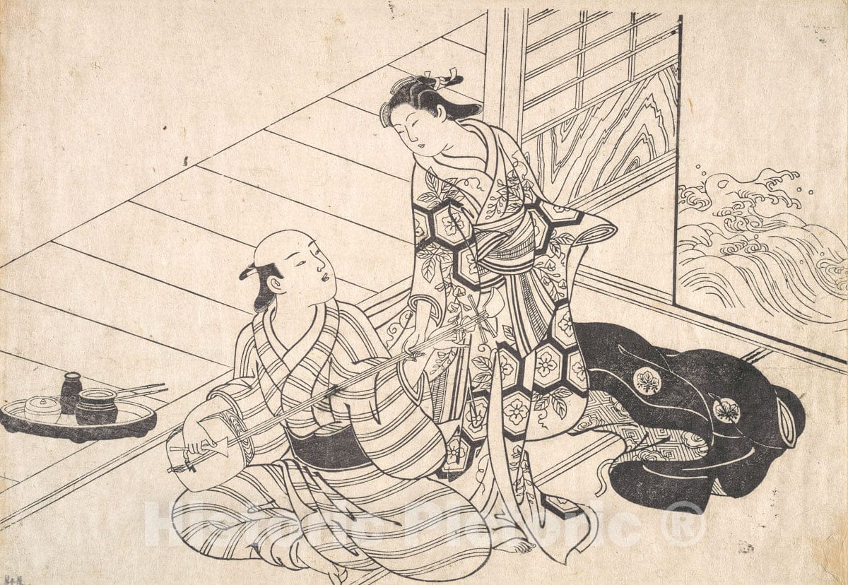 Nishikawa Sukenobu (1671 - 1750) - Foto 1