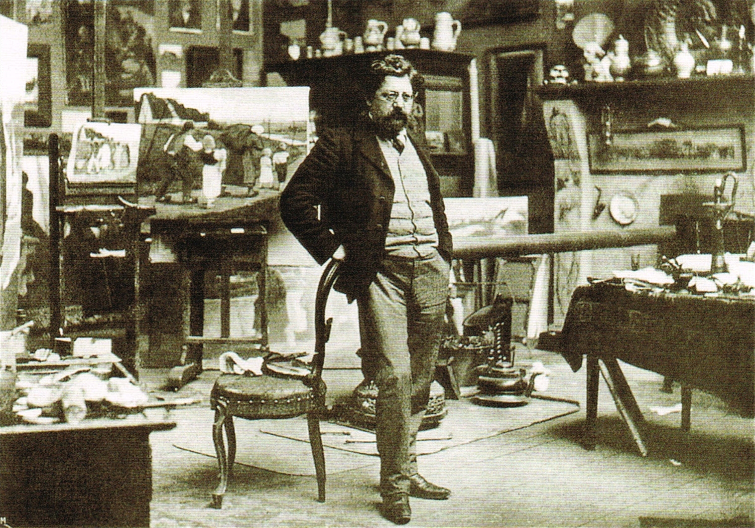 Eugène Laermans (1864 - 1940) - Foto 1