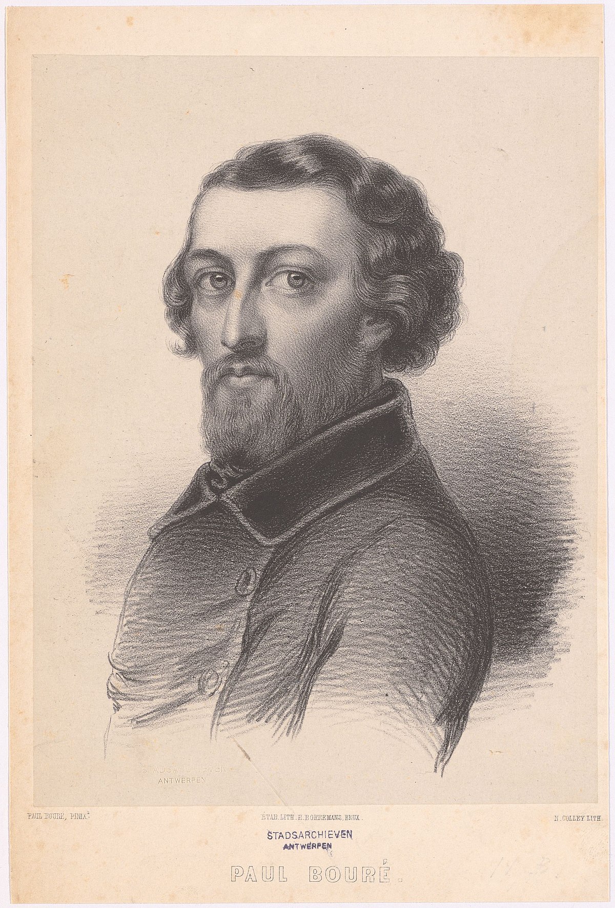 Поль-Жозеф Буре (1823 - 1848) - фото 1