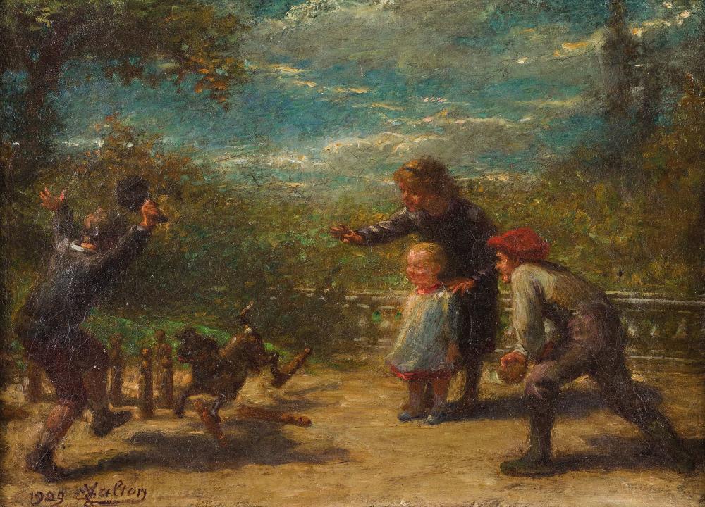 Edmond-Eugène Valton (1836 - 1910) - Foto 1