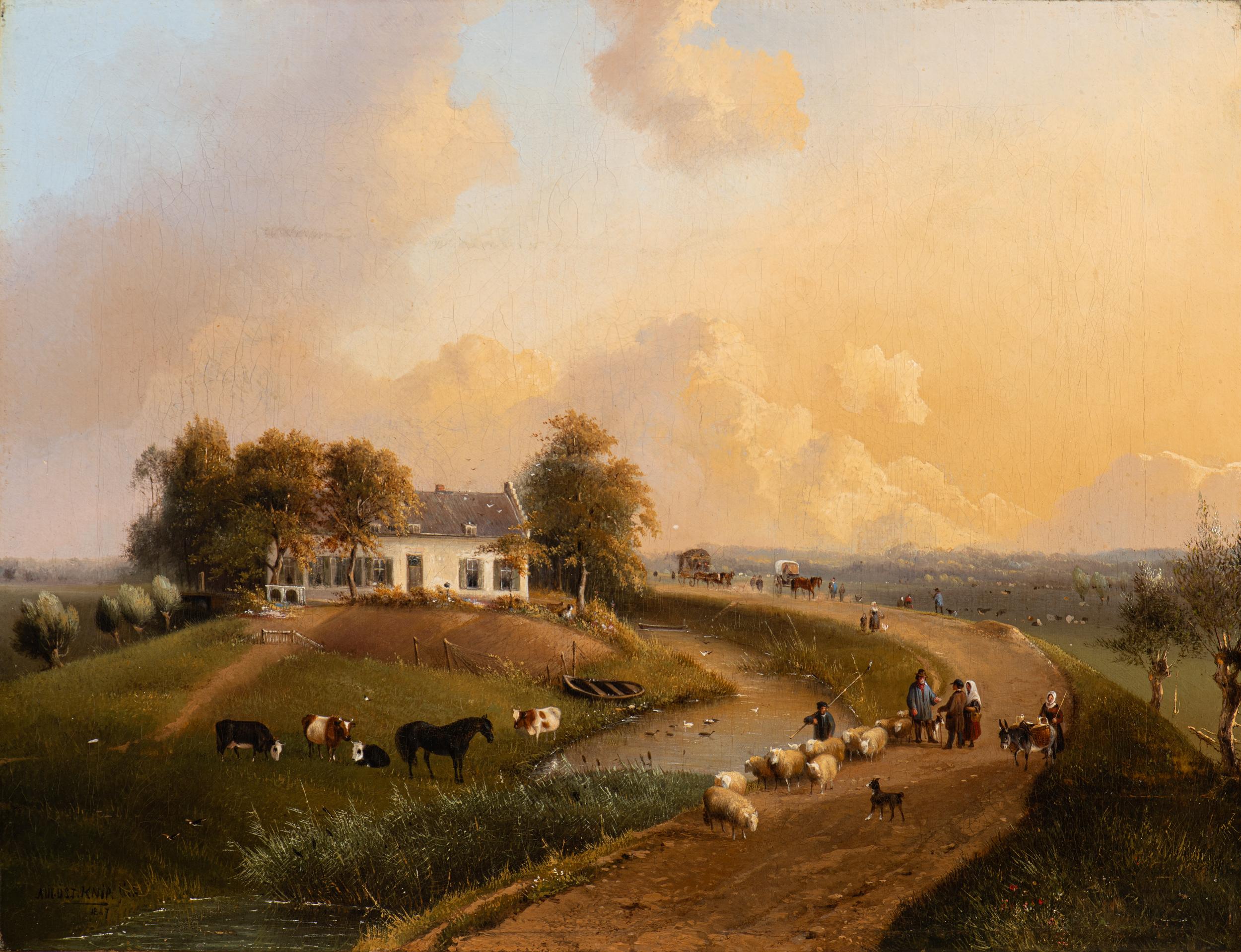 Август Книп (1819 - 1861) - фото 1