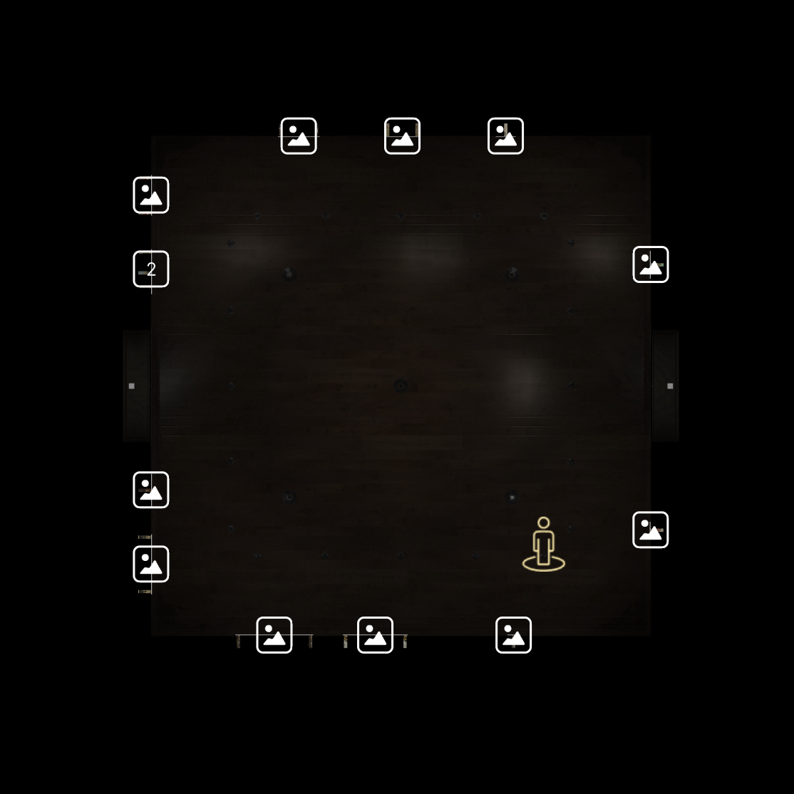 3D галерея Каролина_план