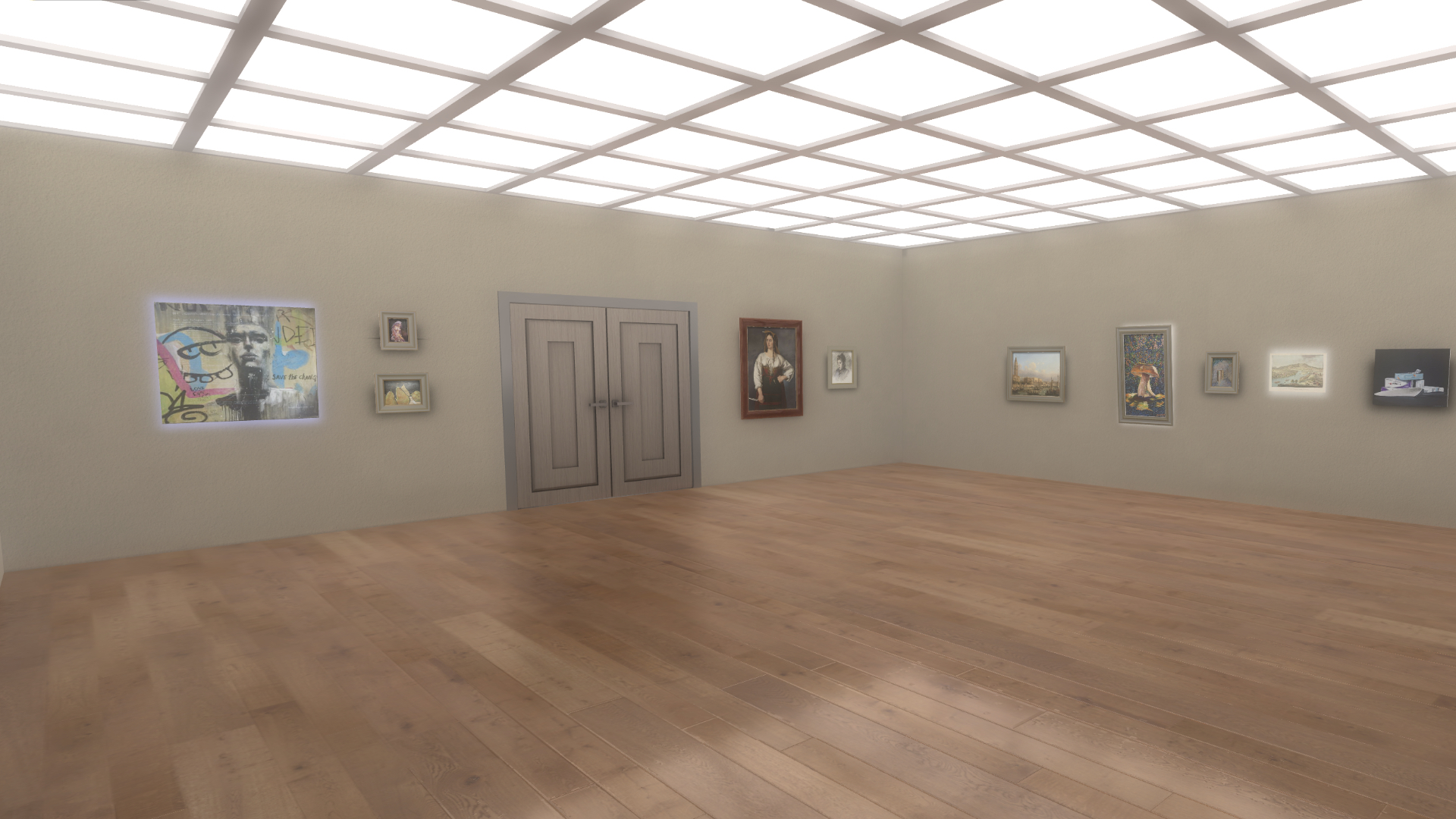 Веб-3D галерея Anna