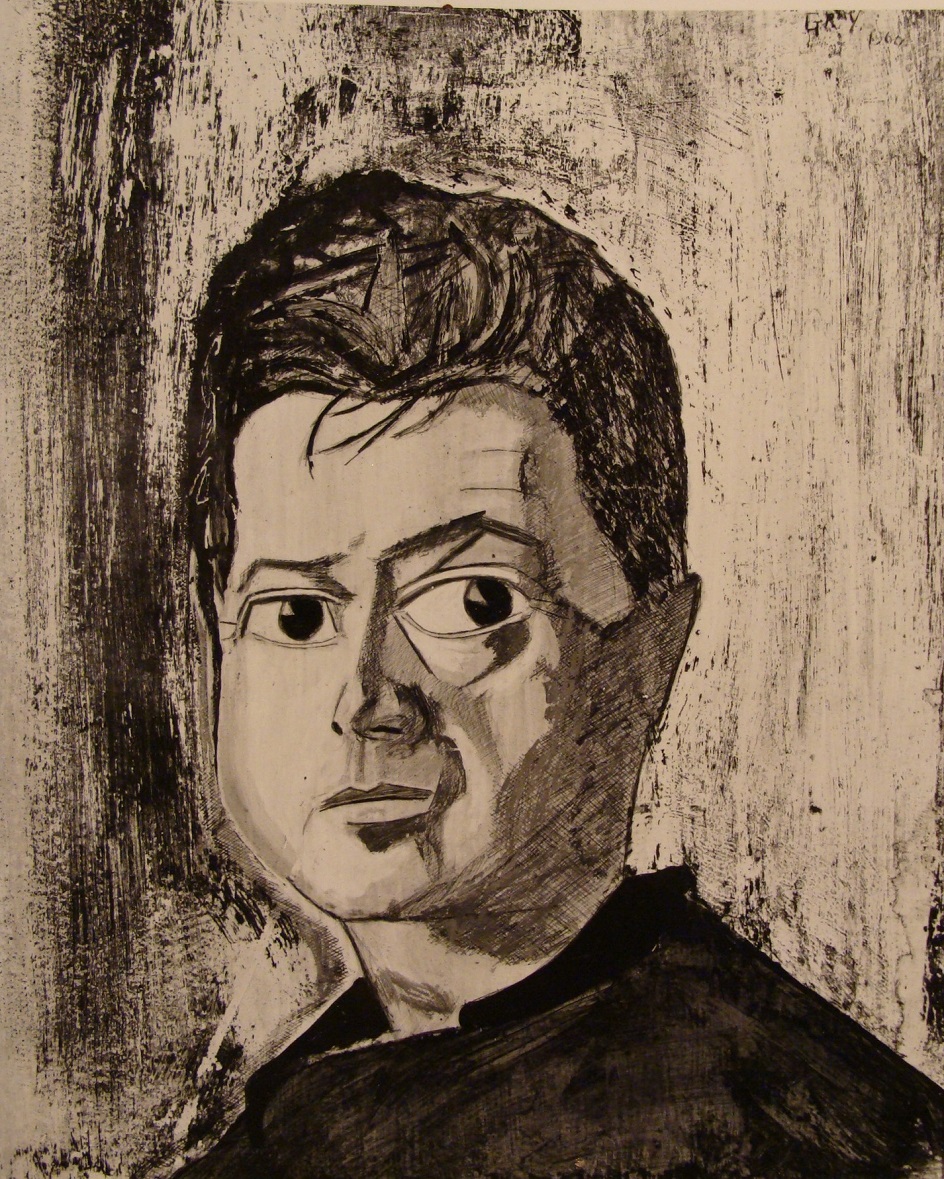 Самые популярные и известные художники-живописцы Англии. Портрет Фрэнсиса Бэкона кисти Реджинальда Грея