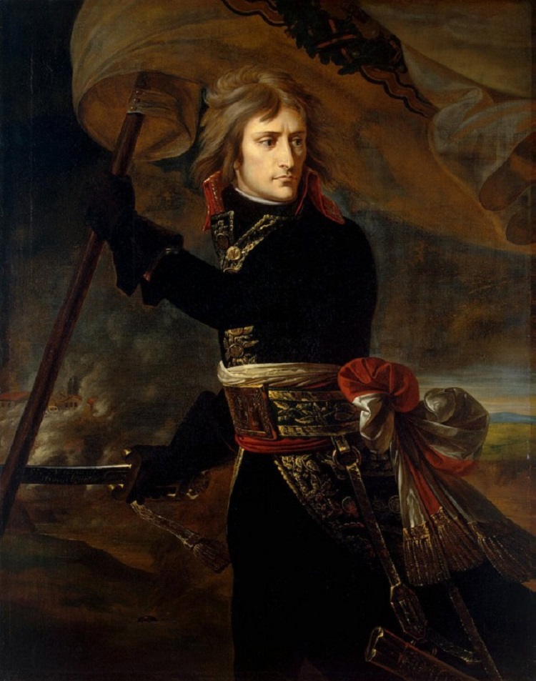 Портреты императора Наполеона I. Гро Антуан-Жан. Наполеон Бонапарт на Аркольском мосту