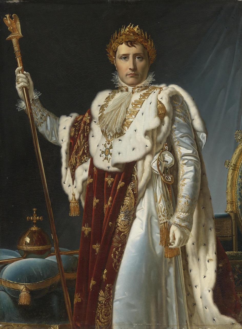 Портреты императора Наполеона I. Франсуа Жерар. Наполеон I в его коронационных одеждах