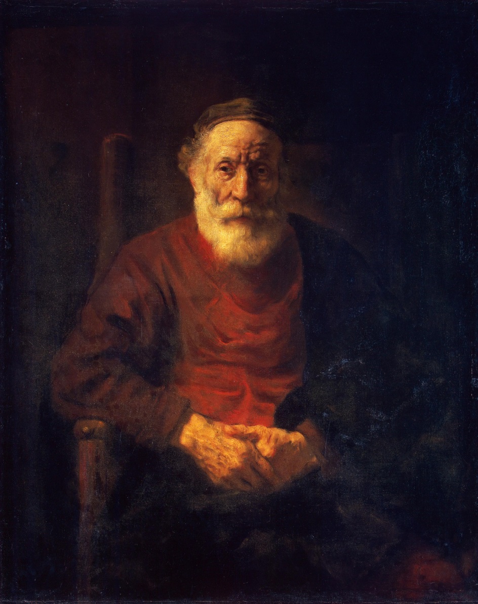 Барокко. Рембрандт. «Портрет старика в красном»