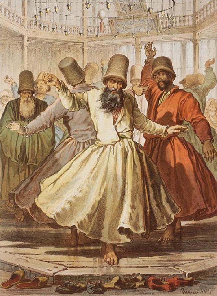 Танцы в живописи. «Танец дервишей», Амедео Презиози