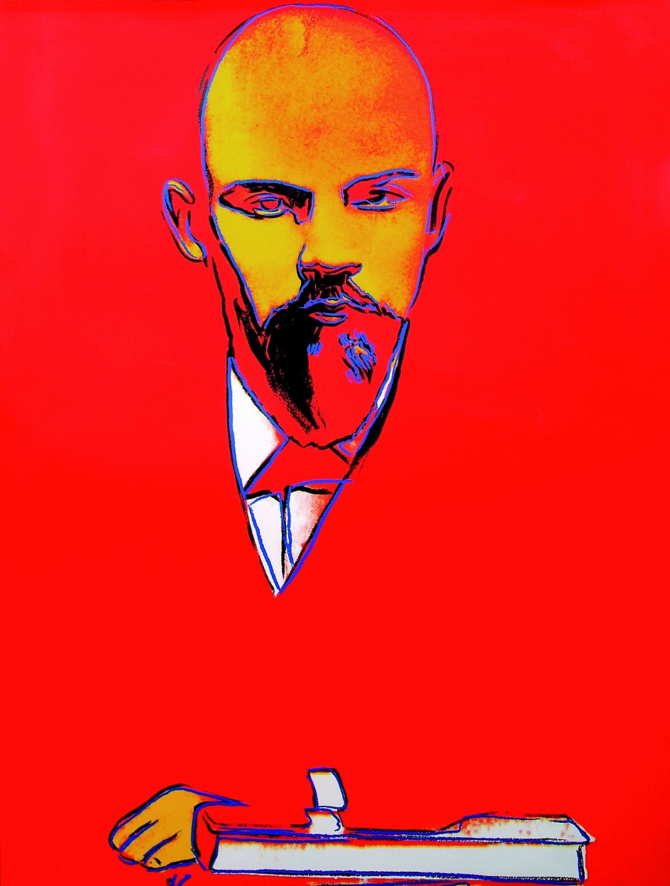 Самые известные художники 20 века. Энди Уорхол. Красный Ленин