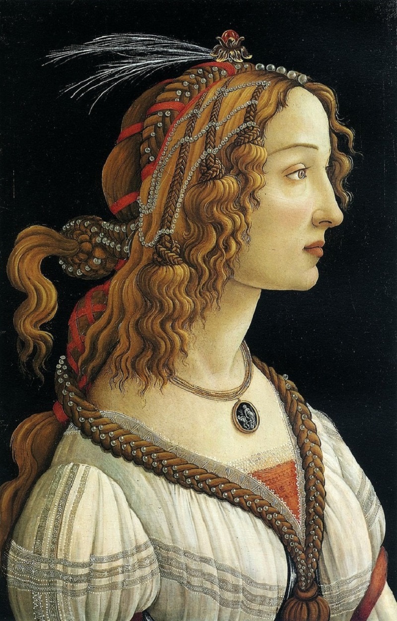 Эпоха Возрождения. Сандро Боттичелли. «Портрет молодой женщины»