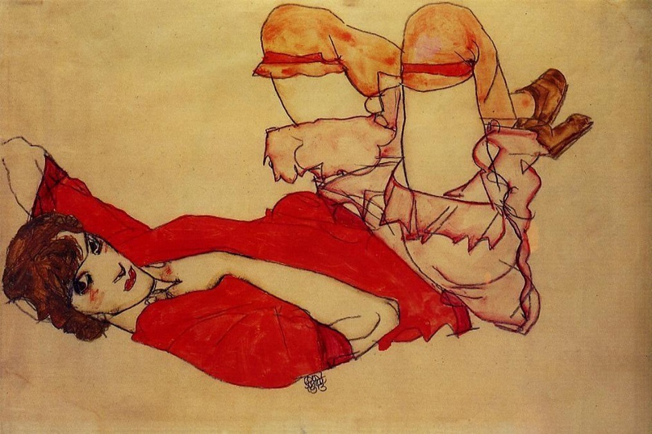 Эгон Шиле — картины: провокационная и чувственная живопись австрийского  художника