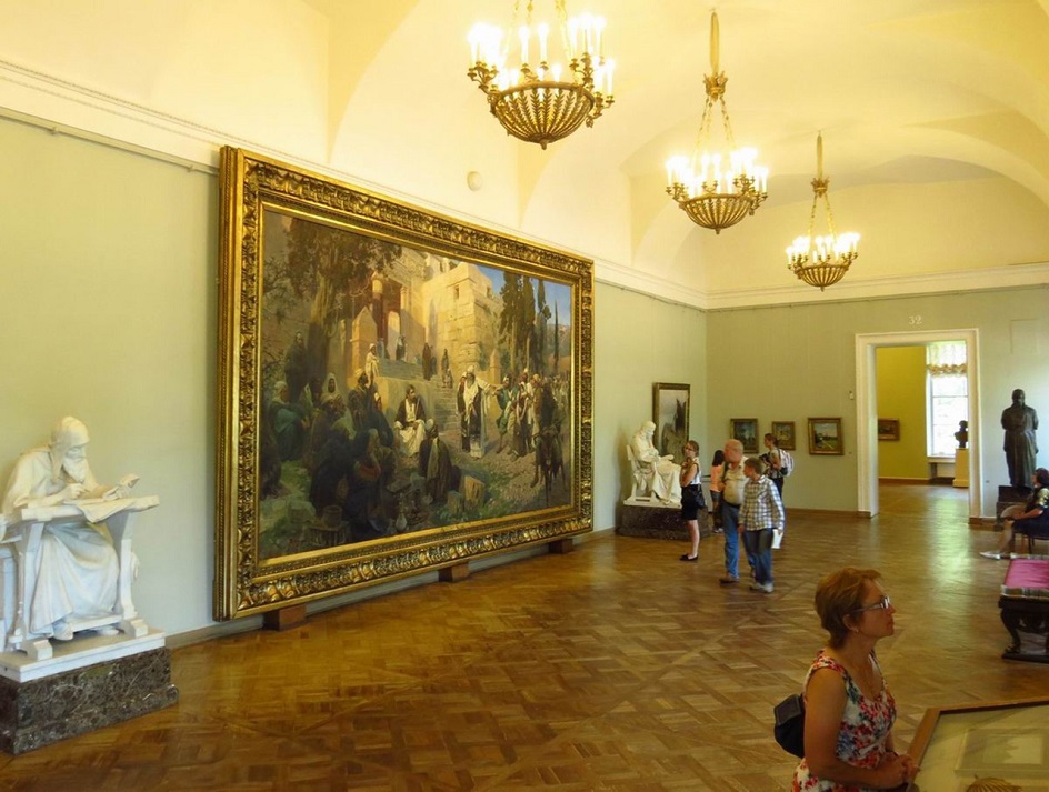Факты из жизни художников. Картина «Христос и грешница» в Государственном Русском музее