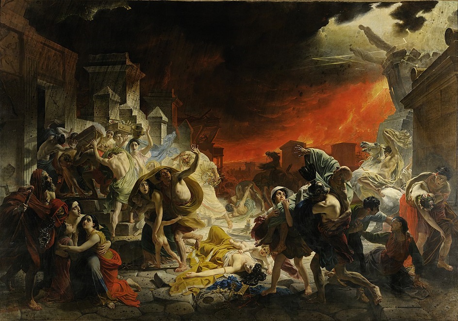 Картина. Карл Брюллов. «Последний день Помпеи», 1833