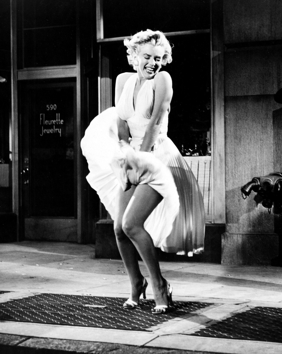 Фотография. «Мерилин Монро в развевающемся платье», 1955