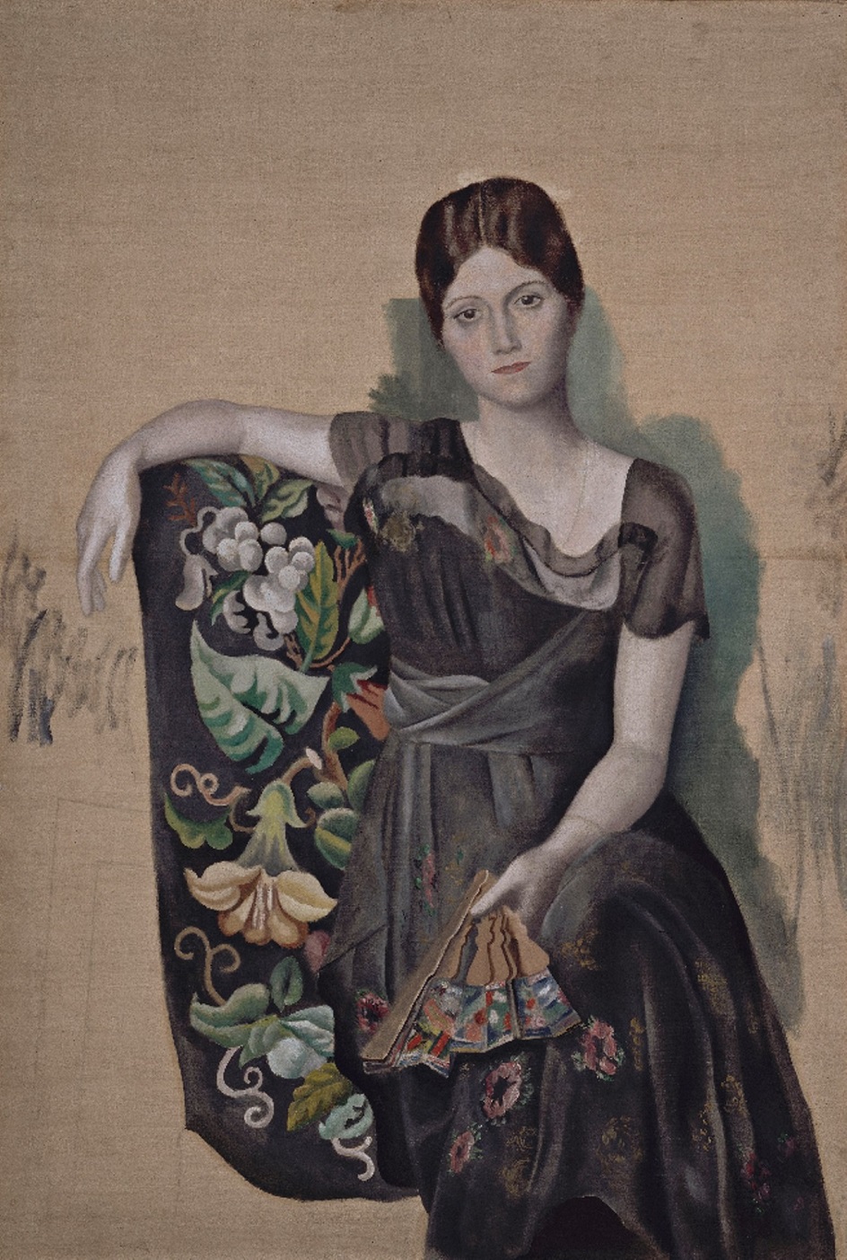 Пабло Пикассо. «Портрет Ольги в кресле», 1917