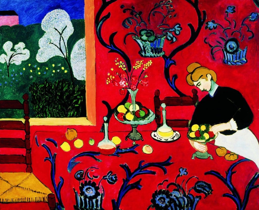 Анри Матисс. Картина «Красная комната», 1908