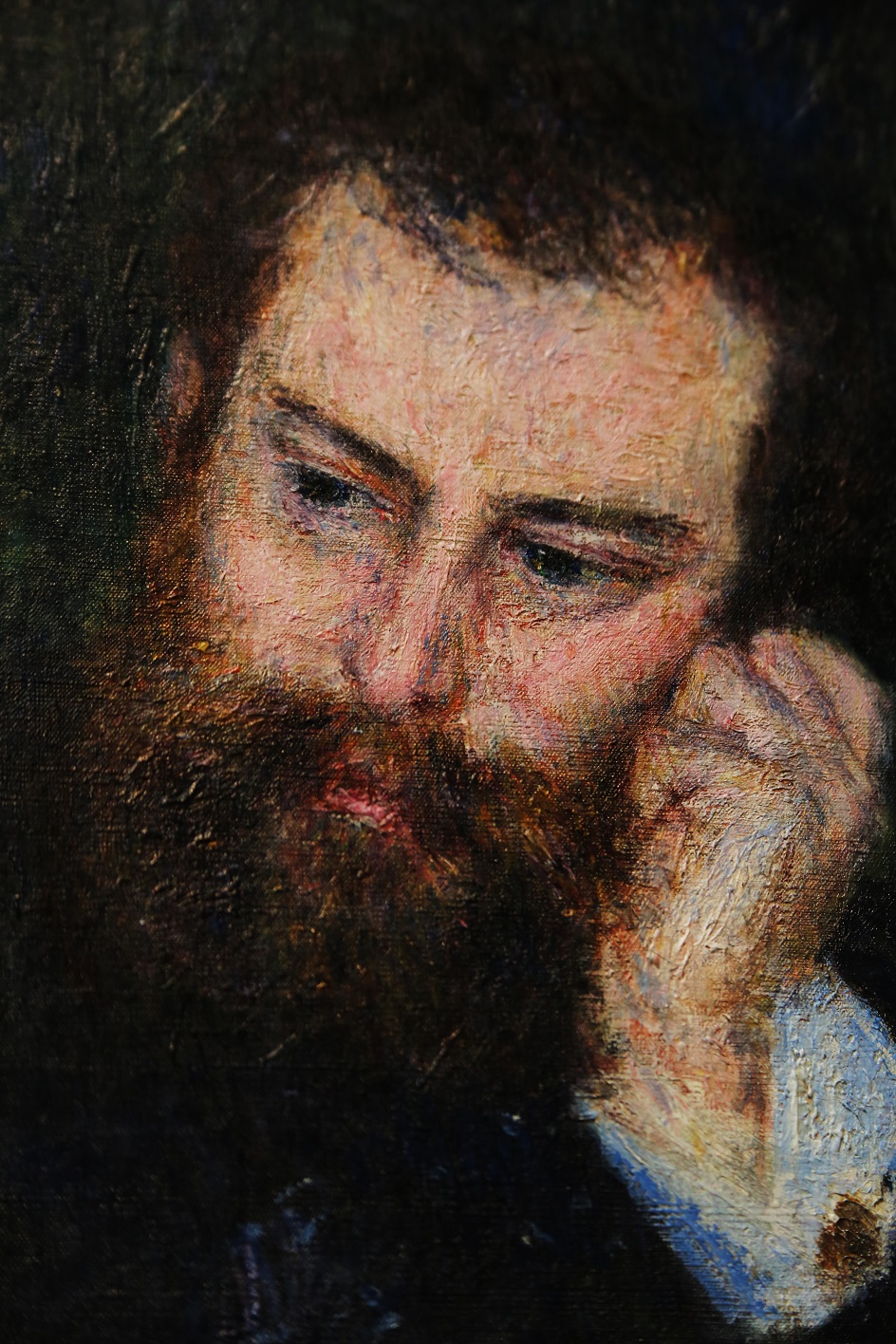 Альфред Сислей. Огюст Ренуар. «Портрет Альфреда Сислея», 1876