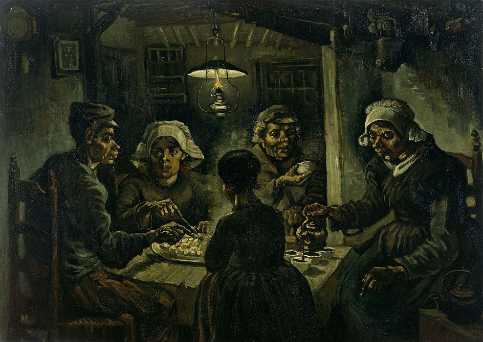 Винсент Ван Гог. «Едоки картофеля», 1885