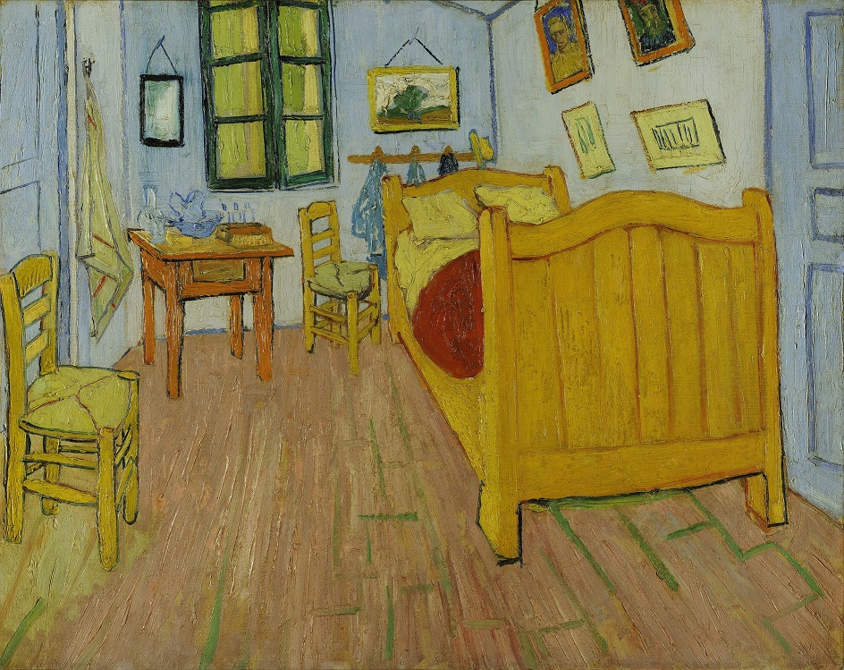 Винсент Ван Гог. «Спальня в Арле», 1888