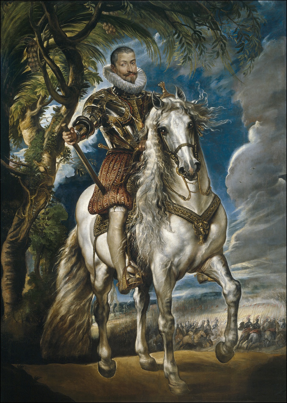 Питер Пауль Рубенс. «Конный портрет герцога Лерма», 1603
