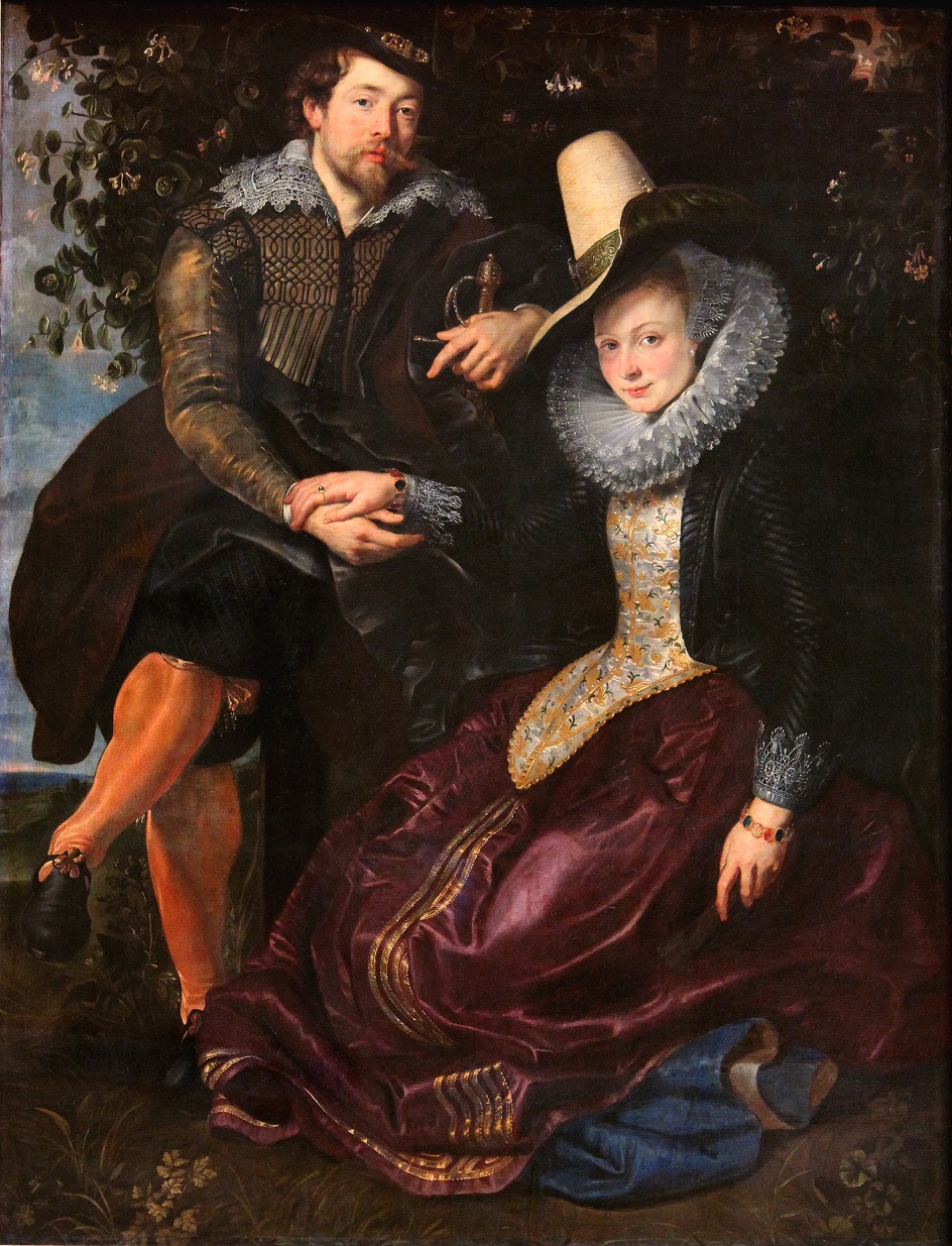 Питер Пауль Рубенс. «Автопортрет с Изабеллой Брант», 1609