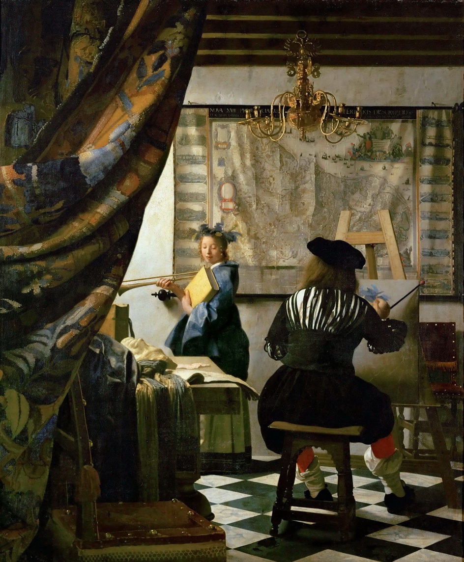 Ян Вермеер. «Аллегория Живописи», ок. 1666-1668
