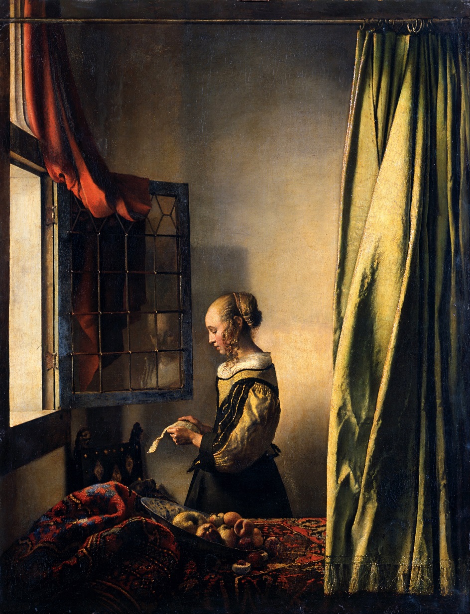 Ян Вермеер. «Девушка, читающая письмо у открытого окна», ок. 1657-1659