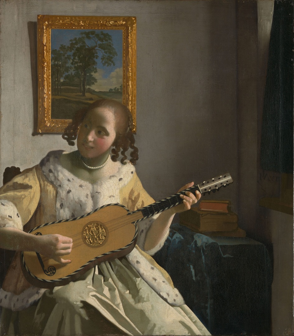 Ян Вермеер. «Гитаристка», ок. 1669-1672