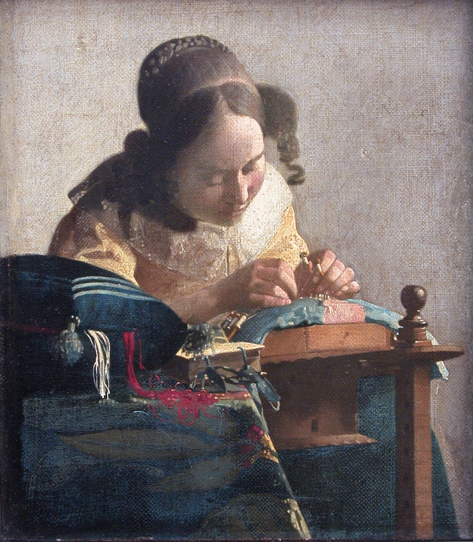 Ян Вермеер. «Кружевница», ок. 1669-1670