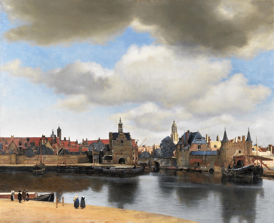 Ян Вермеер. «Вид Делфта», ок. 1660-1661