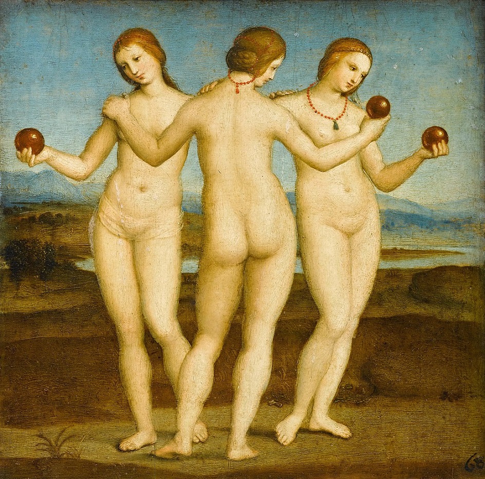 Рафаэль Санти. Картина «Три грации», 1505